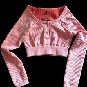 Free People Movement Long sleeve work out Top NWOT